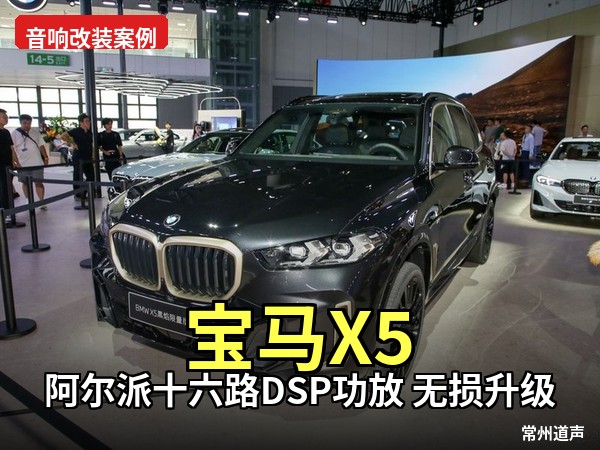 宝马 X5｜阿尔派 16 路 DSP 功放原车无损对接升级方案