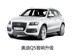 质感之音--常州奥迪Q5升级德国海螺汽车音响。