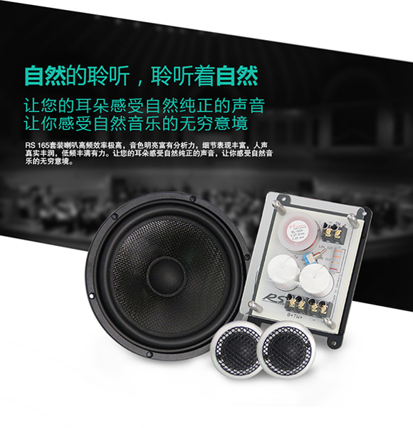 德国RS贵族Revelation 165两分频套装喇叭
