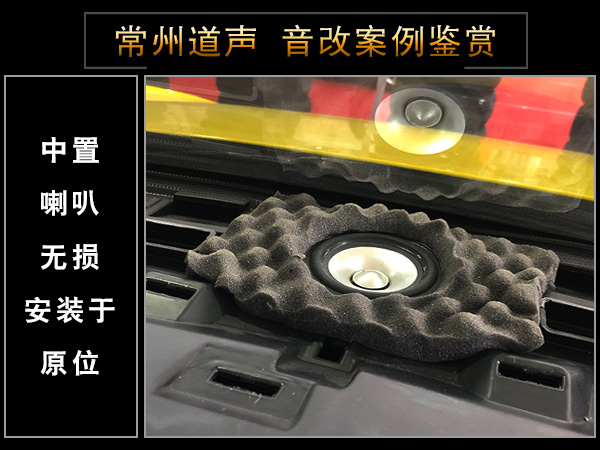 常州道声特斯拉Model S汽车音响改装