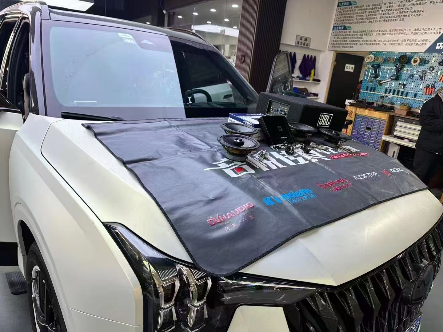 传祺GS8音响升级完成