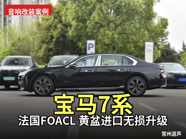 宝马专属听觉升维：法国 FOCAL 黄盆，把宾利御用音响搬进座舱